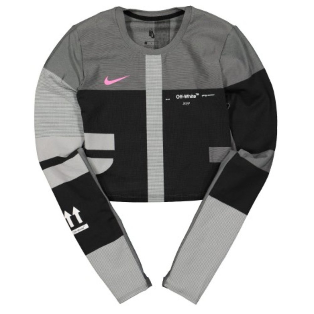 NWOT OFF-WHITE x Nike Easy Run Crop Top